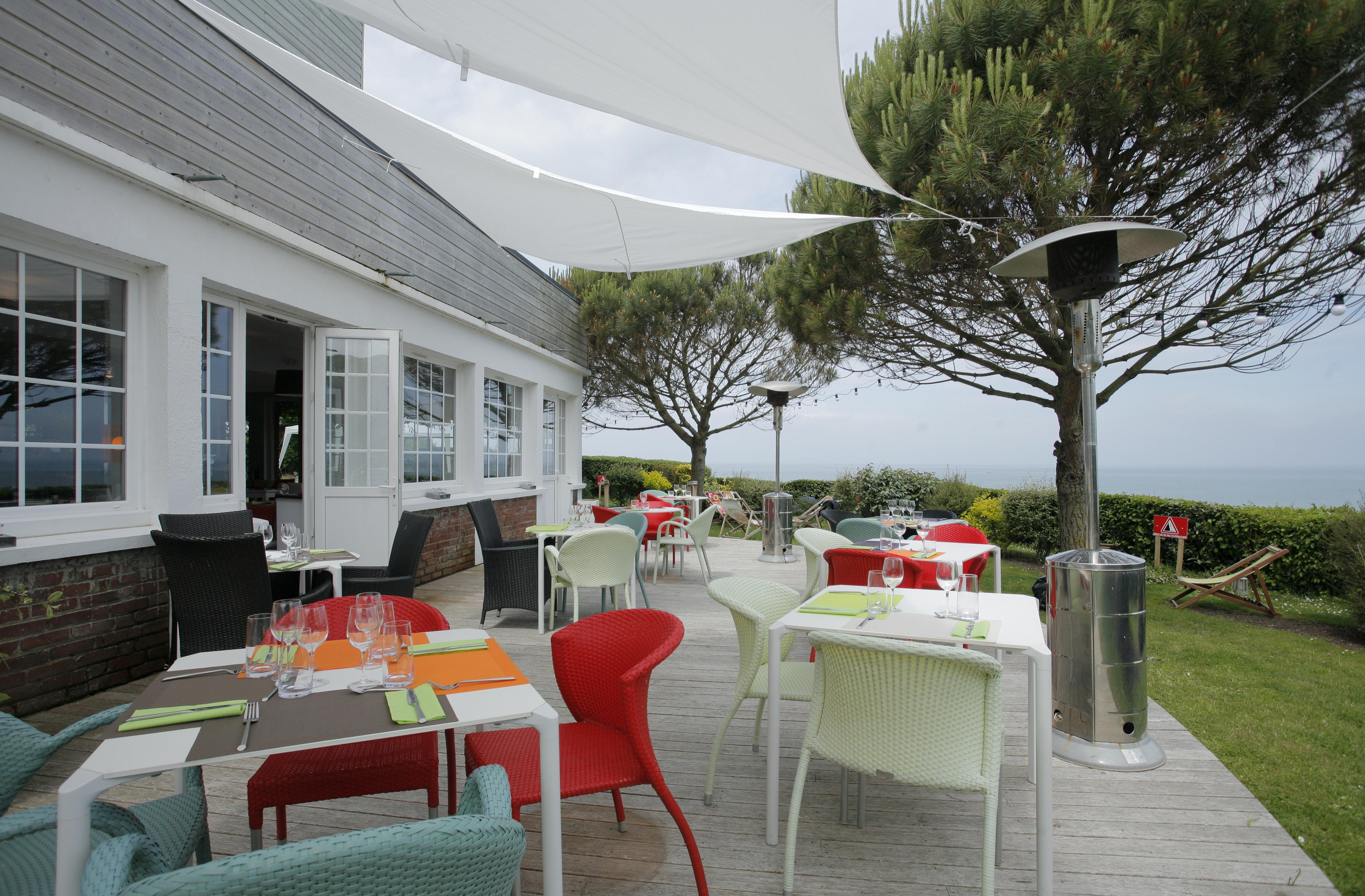 The Originals Hotel Le Cise Restaurant Chambres Et Suites Ault Esterno foto