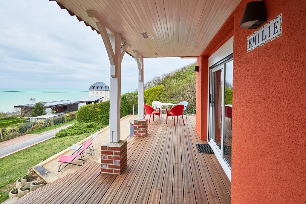 The Originals Hotel Le Cise Restaurant Chambres Et Suites Ault Esterno foto
