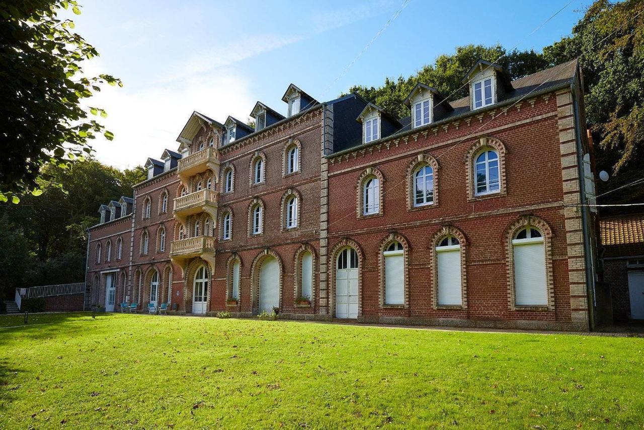 The Originals Hotel Le Cise Restaurant Chambres Et Suites Ault Esterno foto